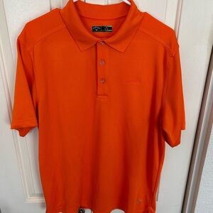 Callaway Athletic Short Sleeve Polo With Progressive Logo Size Medium